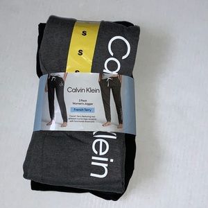 Calvin Klein French Terry Women’s’ Jogger - Set of 2 - New - Size S